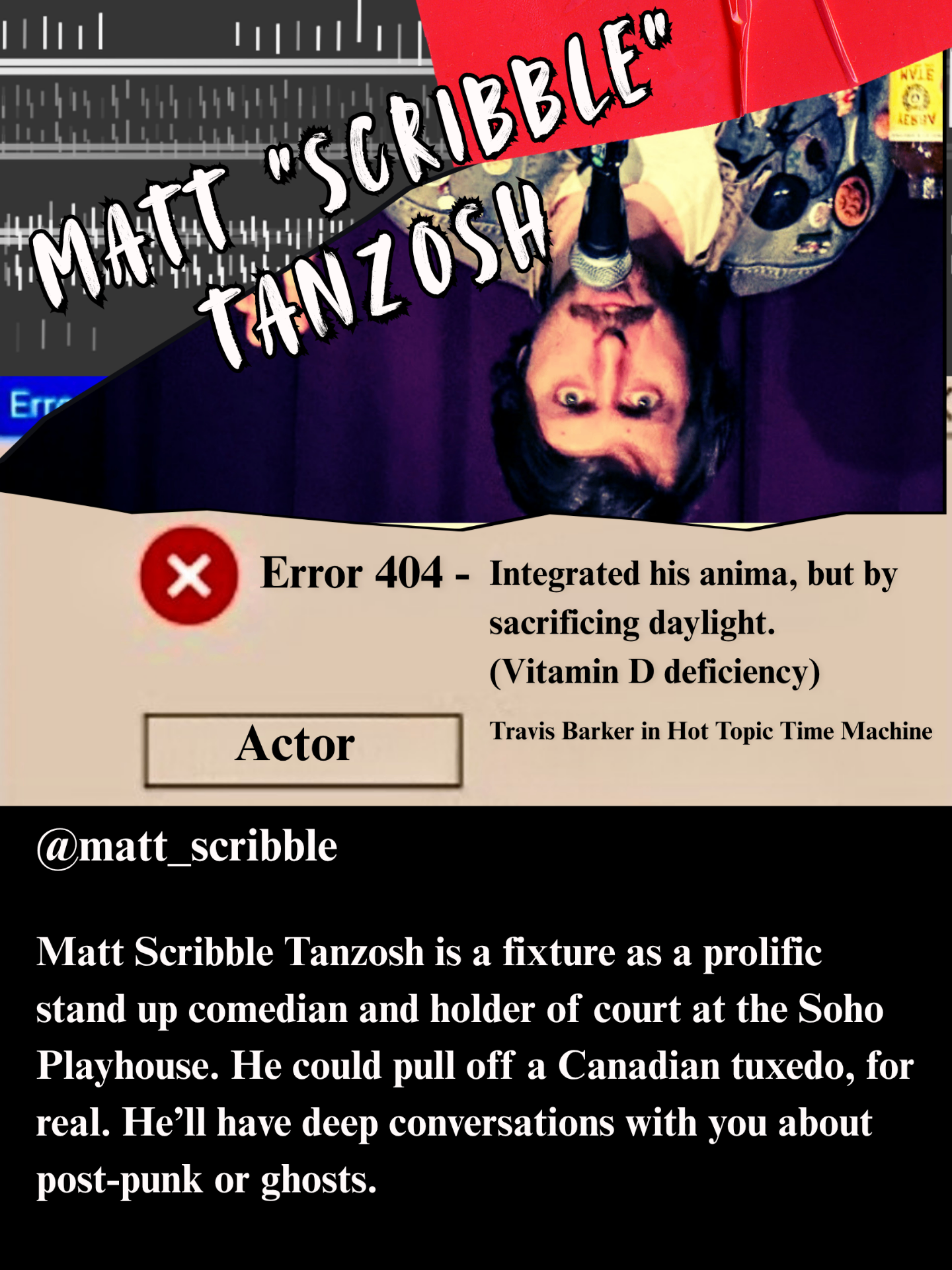 Matt “Scribble” Tanzosh